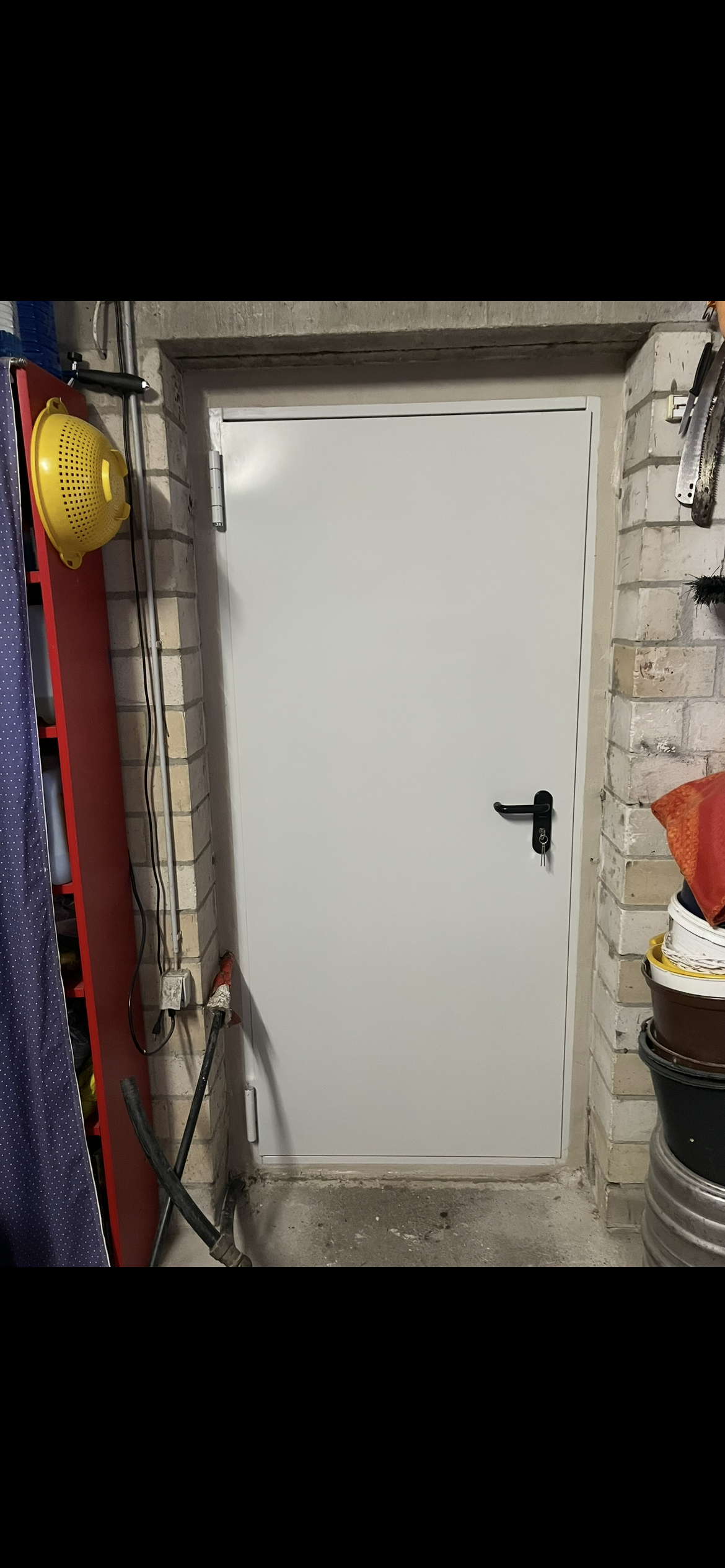 Metalltür Kellereingang